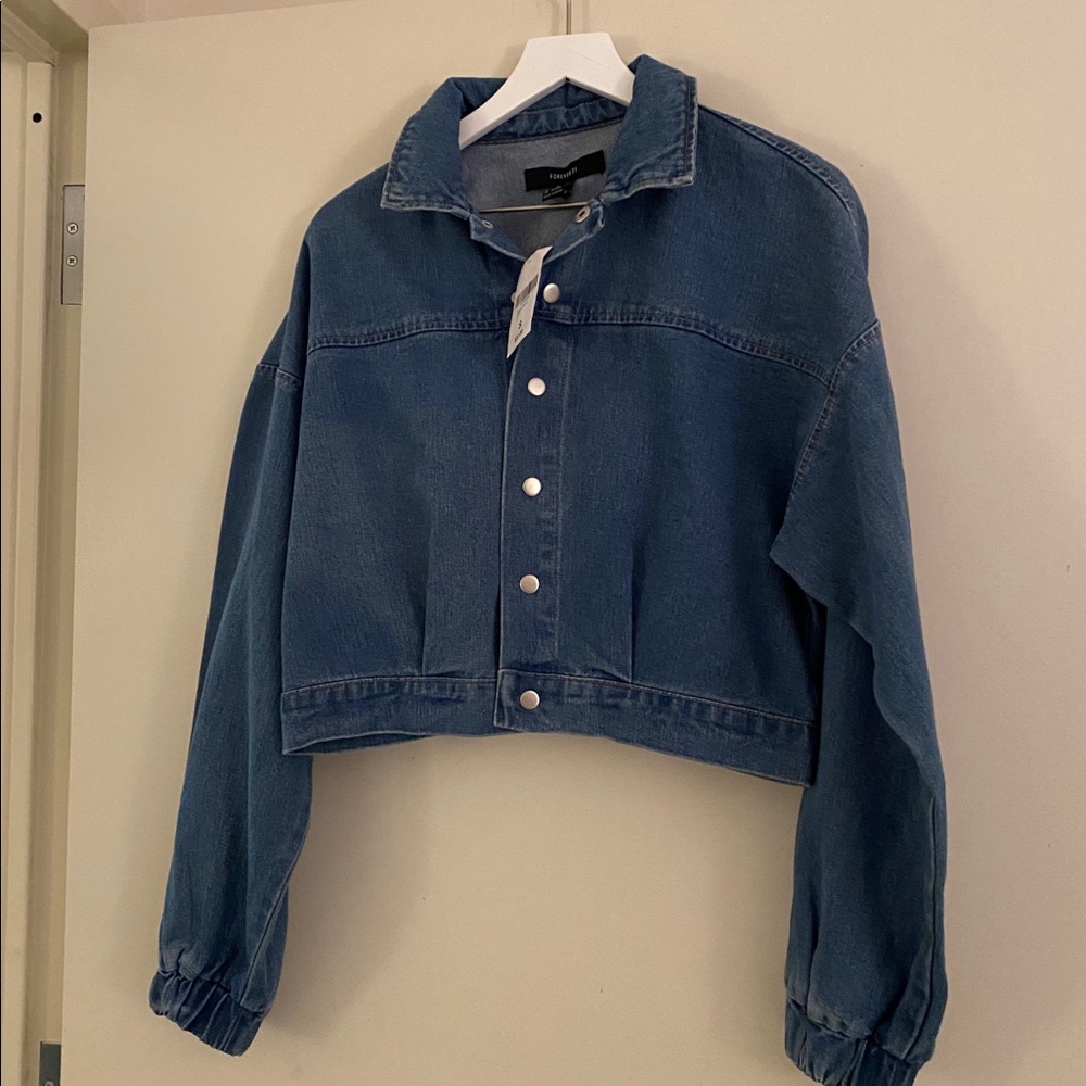 Cropped Denim Jacket